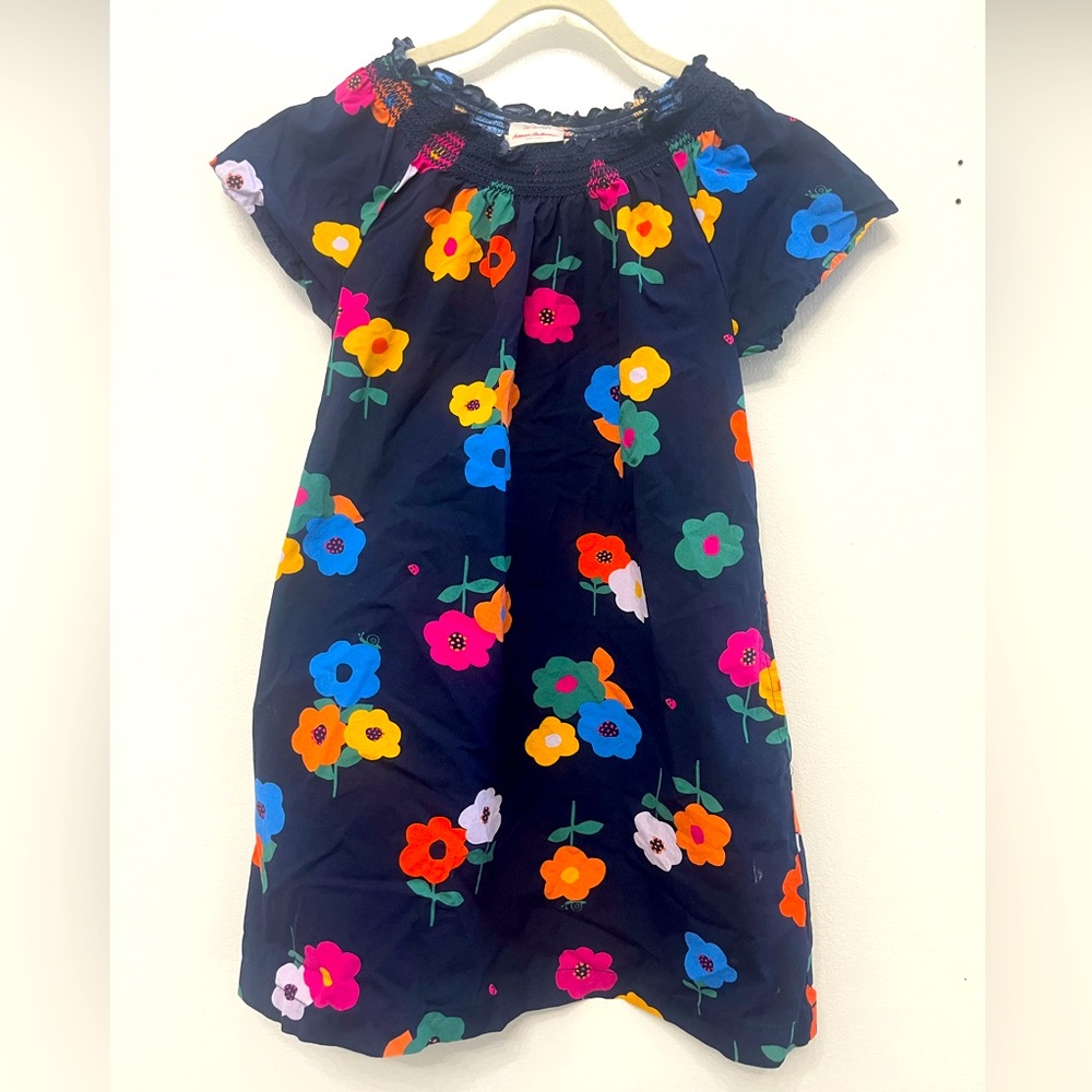 Hanna Anderson Floral Kids Dress - Multicolor Sz 8
